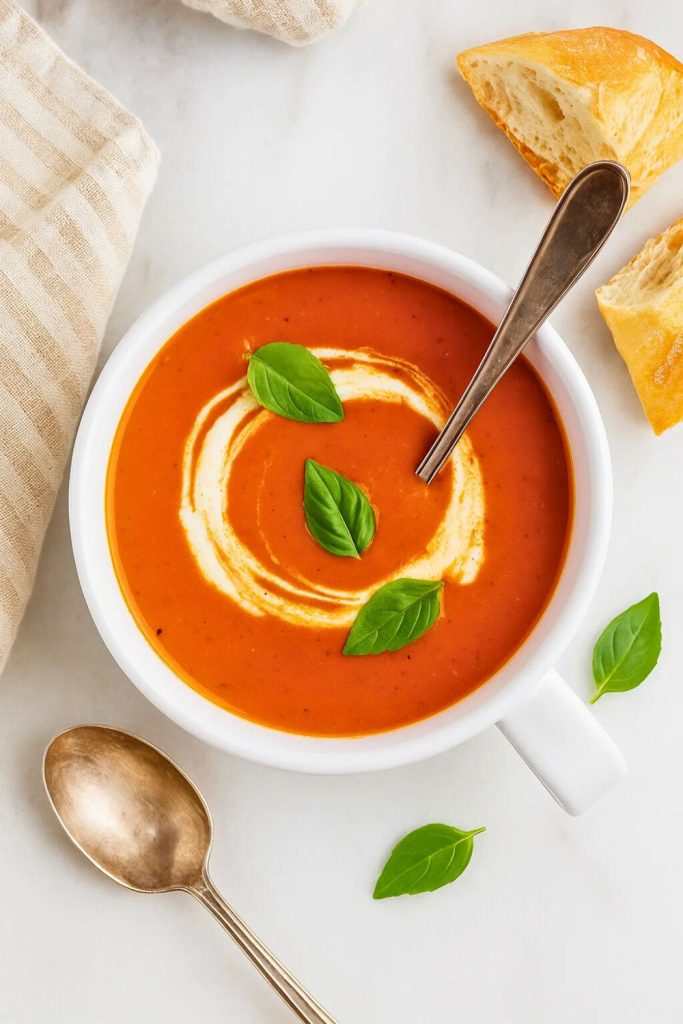 Creamy Tomato Basil Soup