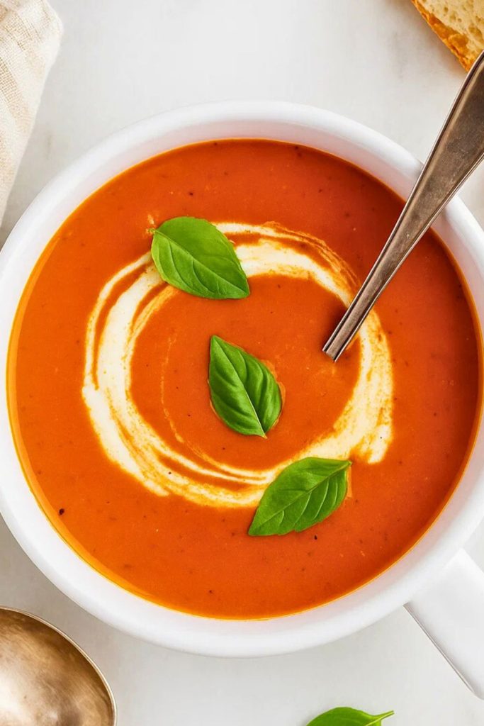 Creamy Tomato Basil Soup