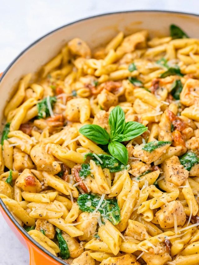 Creamy Tuscan Chicken Pasta