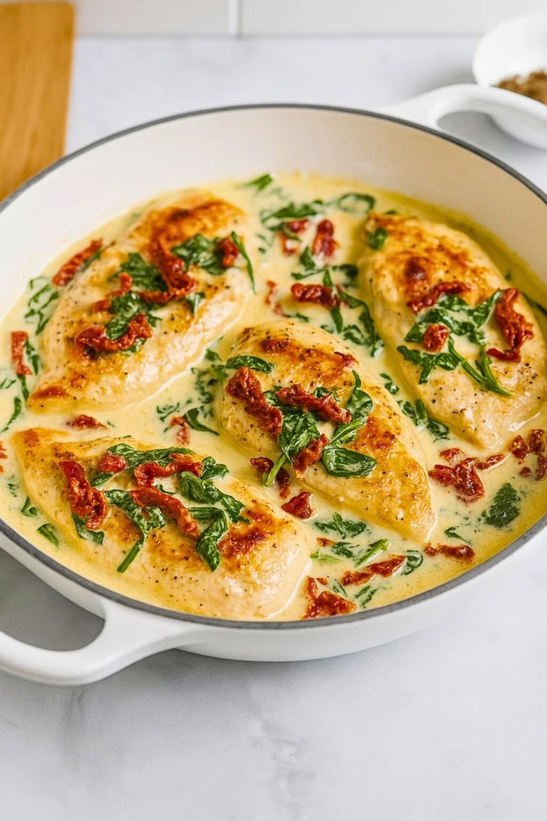 Creamy Tuscan Chicken Skillet