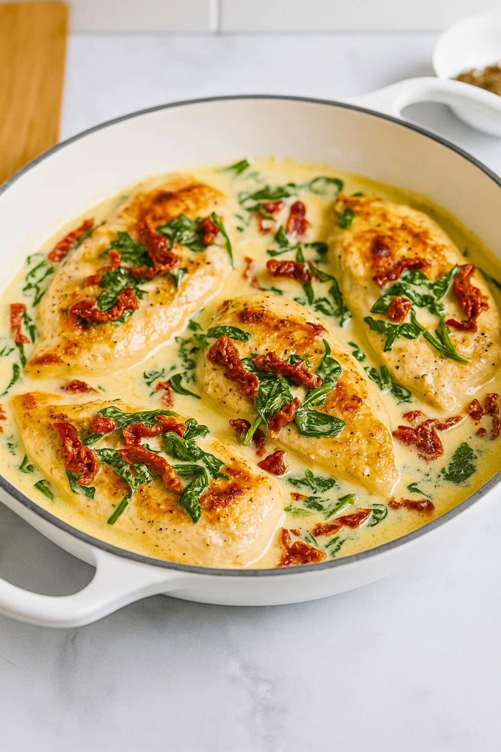 Creamy Tuscan Chicken Skillet