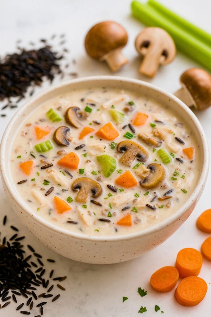 Creamy Wild Rice Soup