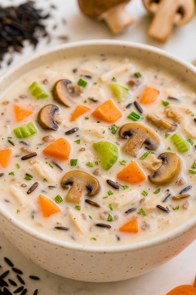 Creamy Wild Rice Soup