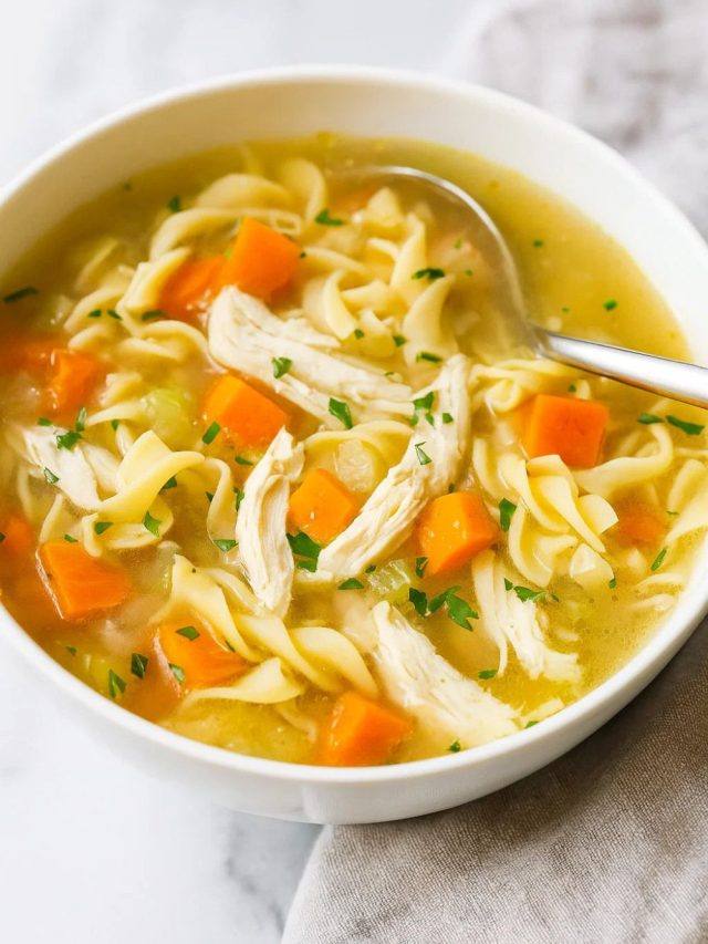 Crockpot Chicken Noodle Soup