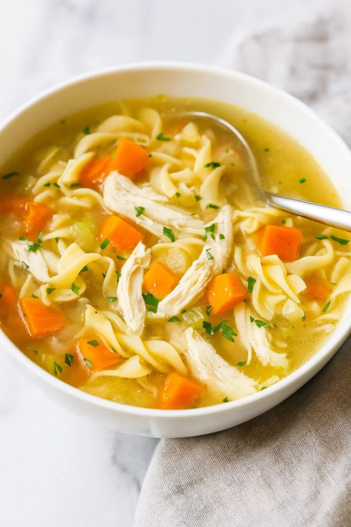 Crockpot Chicken Noodle Soup