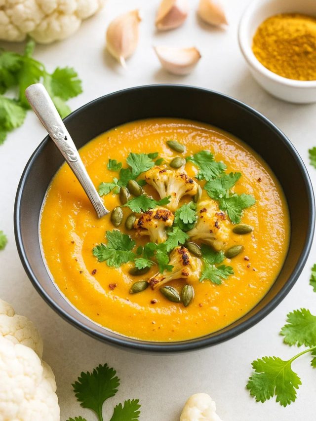 Curried Cauliflower Soup