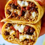 Homemade Beef Burrito
