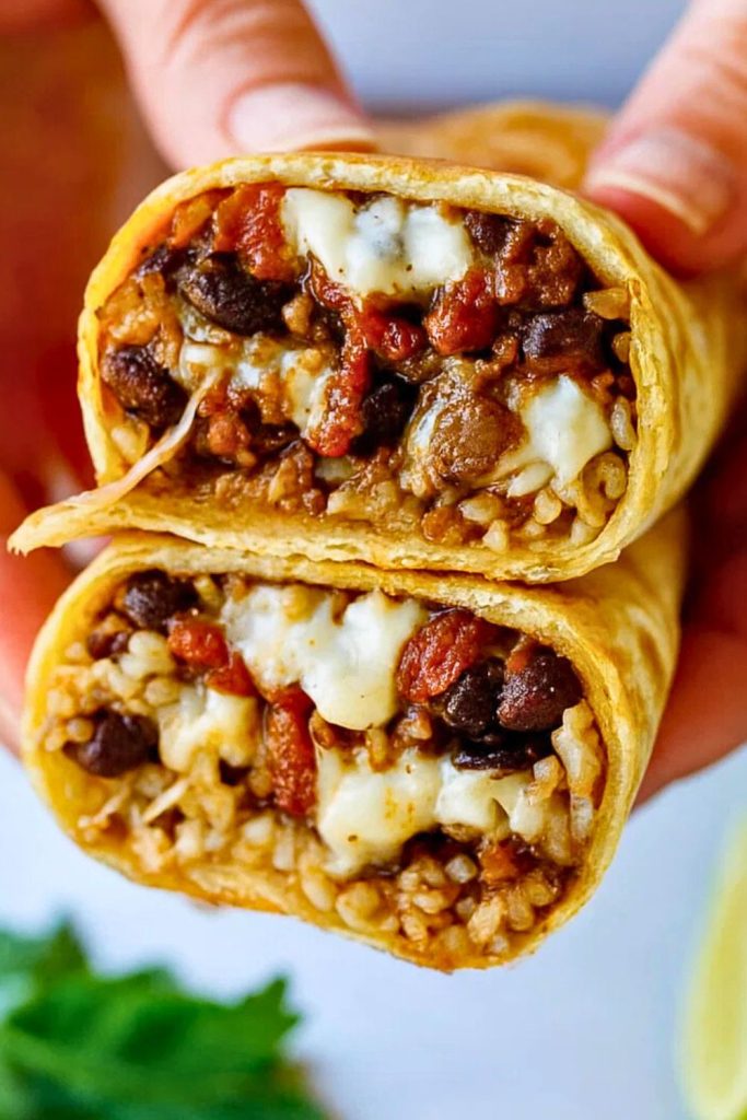 Homemade Beef Burrito