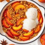 Homemade Peach Crisp