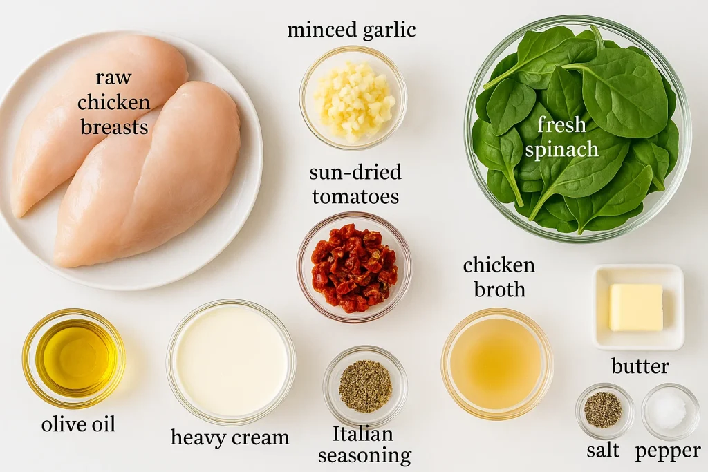 Creamy Tuscan Chicken Skillet