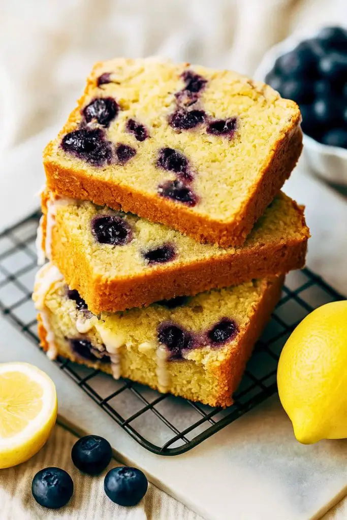Lemon Blueberry Loaf Cake