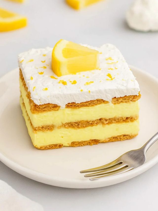 Lemon Icebox Cake