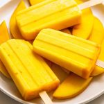Mango Lassi Popsicles