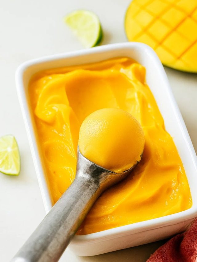 Mango Sorbet
