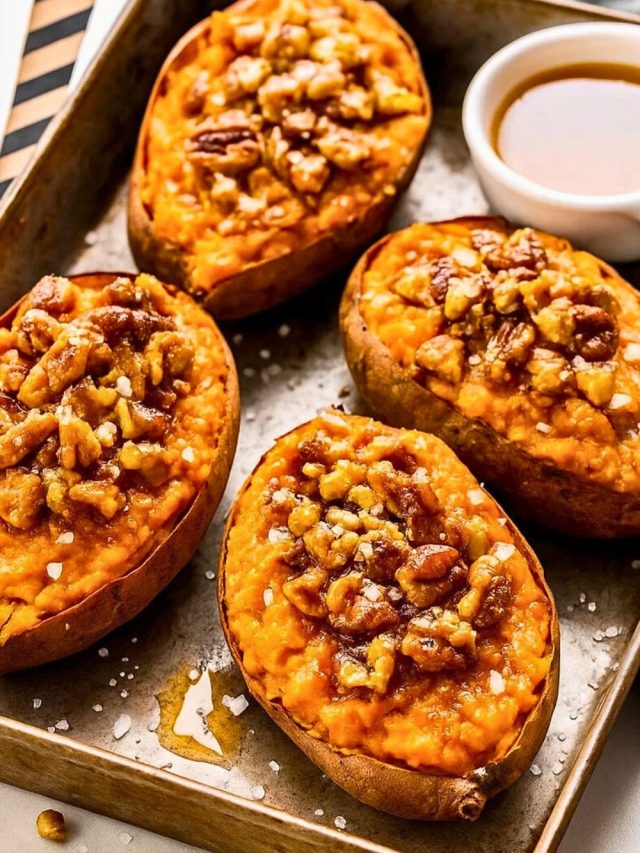 Maple Walnut Twice Baked Sweets