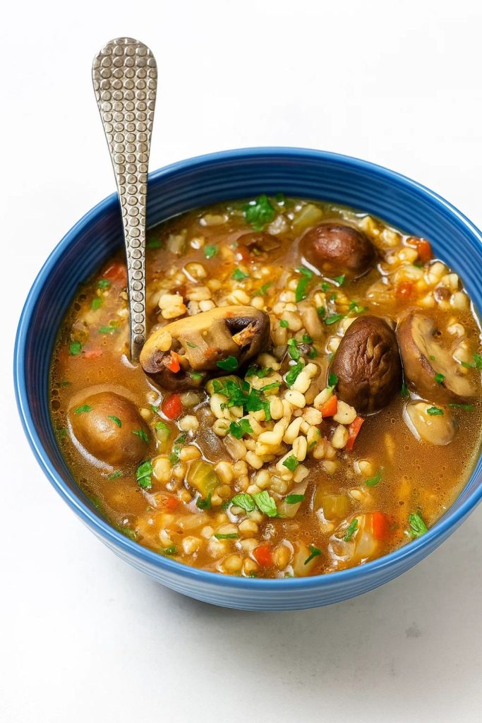 Mushroom Barley Soup
