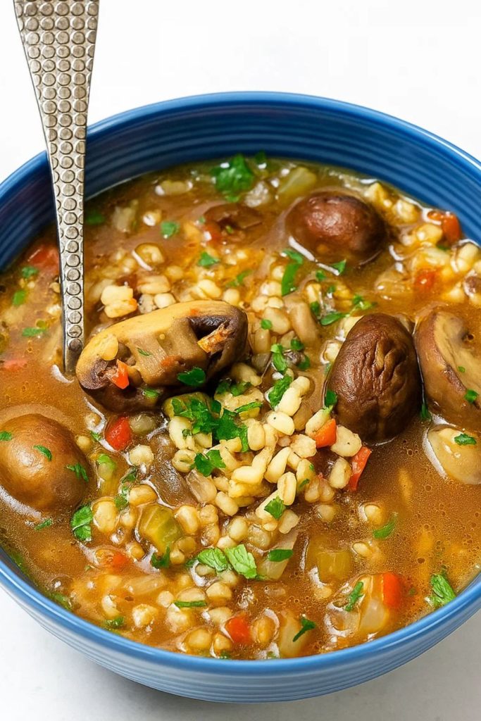 Mushroom Barley Soup