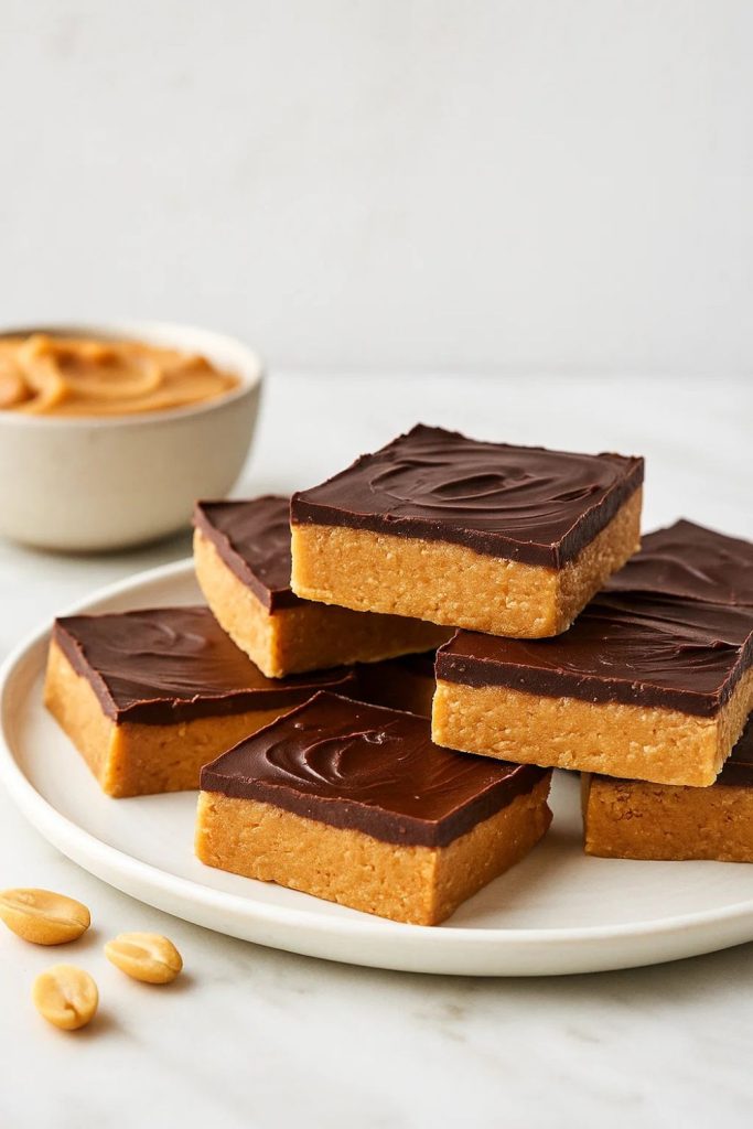 No Bake Peanut Butter Bars