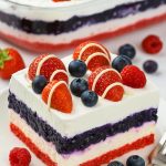 No Bake Summer Berry Lasagna