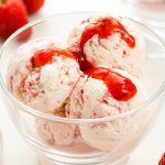 No Churn Strawberry Ice Cream