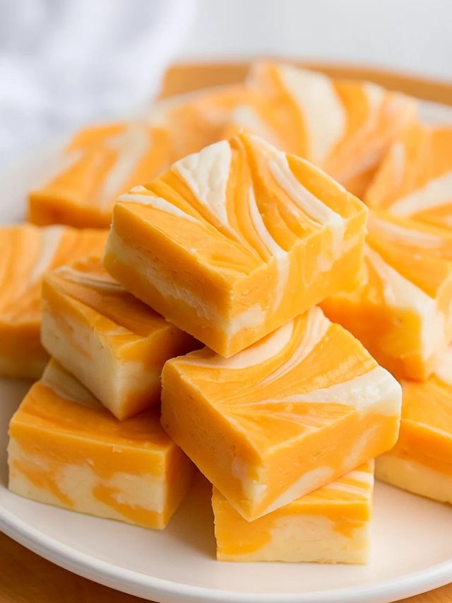 Orange Creamsicle Fudge