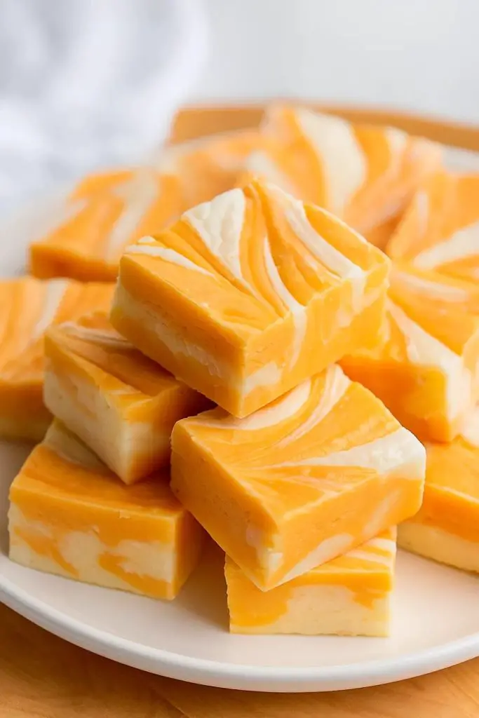 Orange Creamsicle Fudge