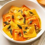 Pumpkin Ravioli with Brown Butter