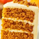 Pumpkin Toffee Crunch Cake