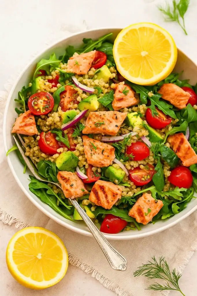 Salmon Quinoa Salad