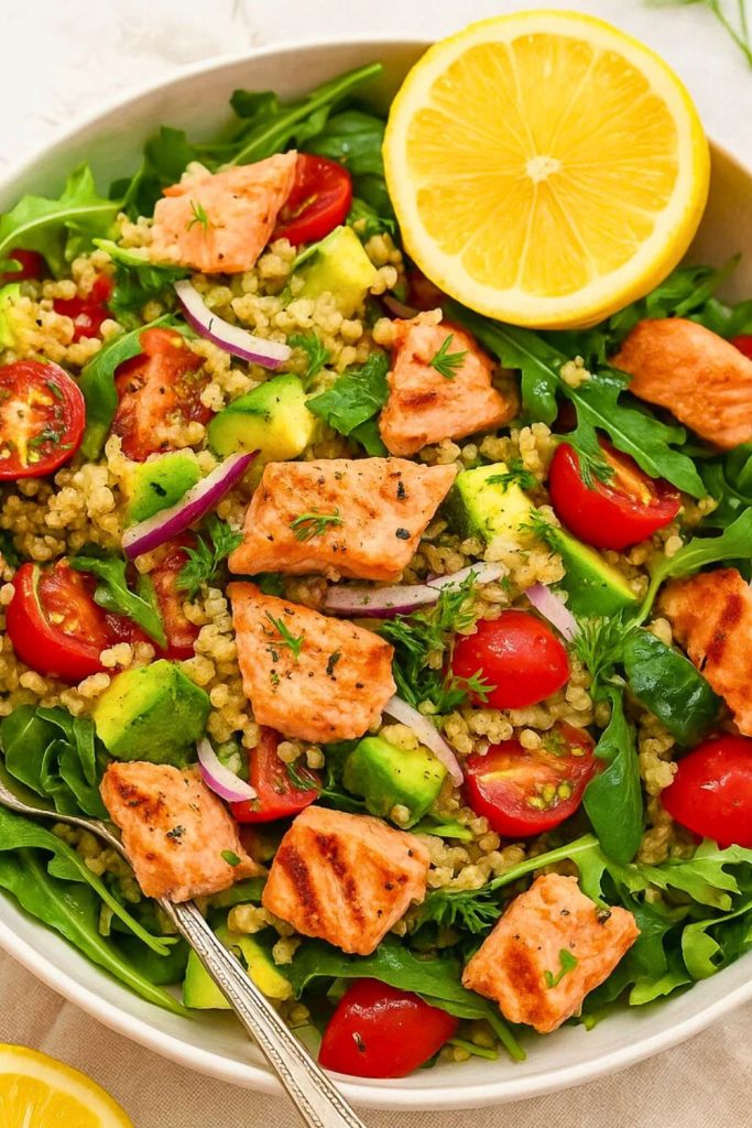 Salmon Quinoa Salad