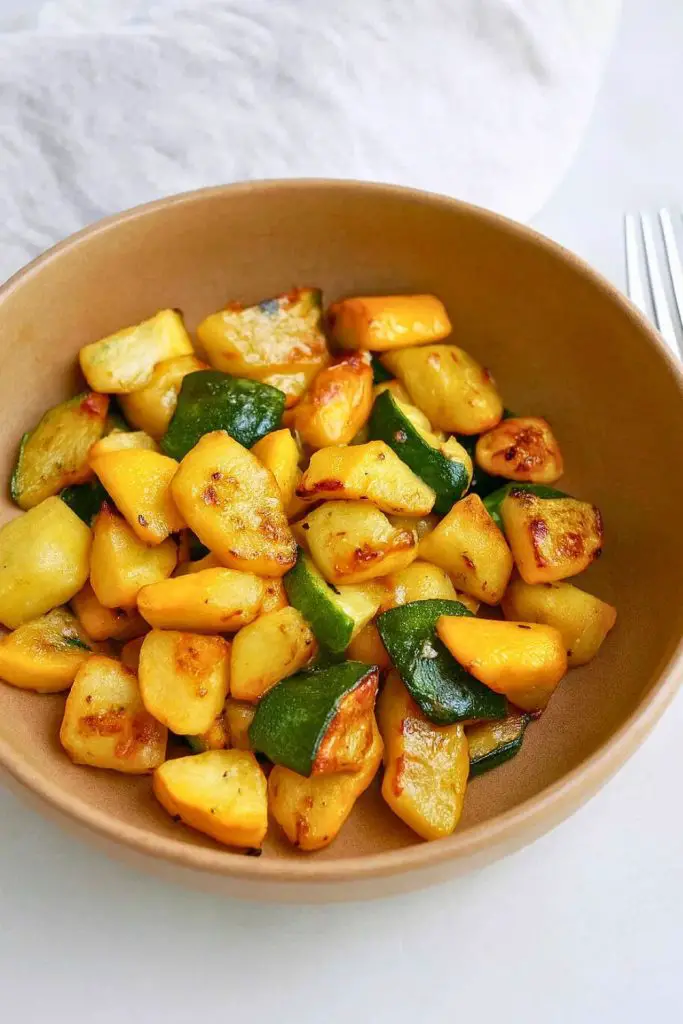 Sautéed Patty Pan Squash