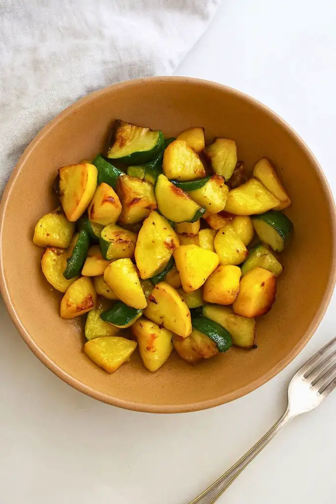 Sautéed Patty Pan Squash