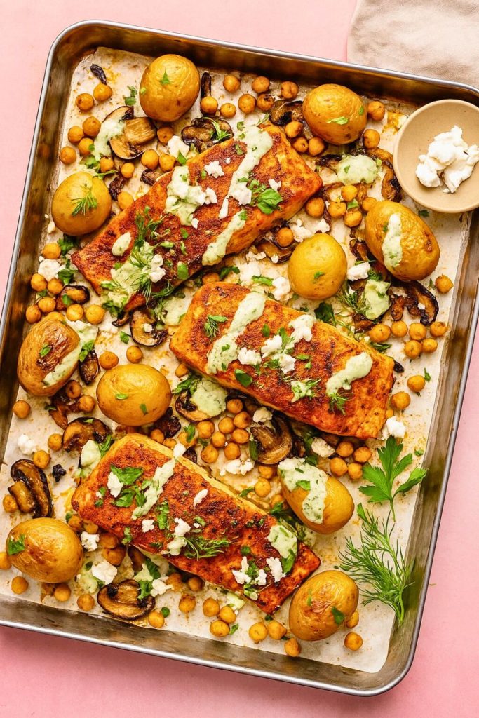 Sheet Pan Salmon