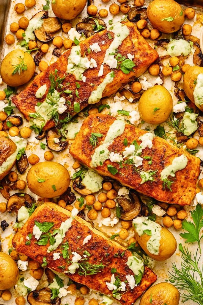 Sheet Pan Salmon