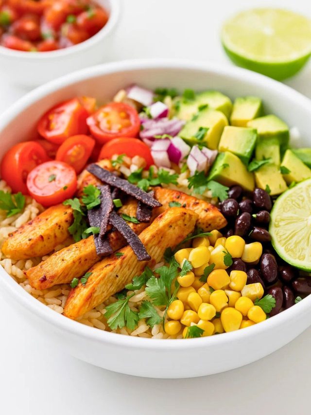 Southwest Chicken Rice Bowls