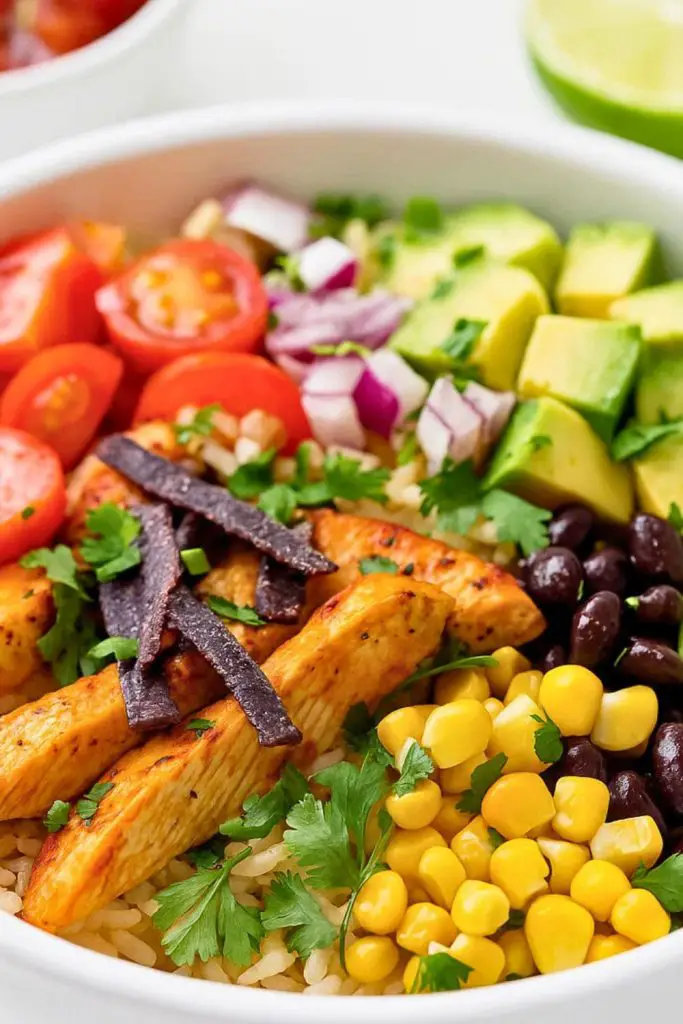 Southwest Chicken Rice Bowls