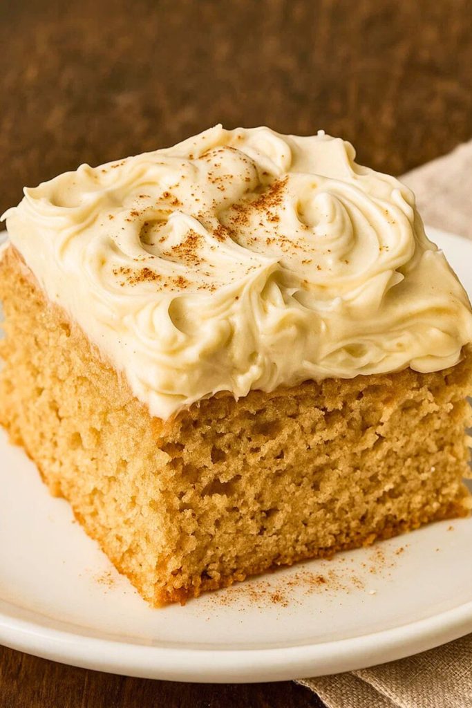 Spice Cake with Brown Butter Frosting