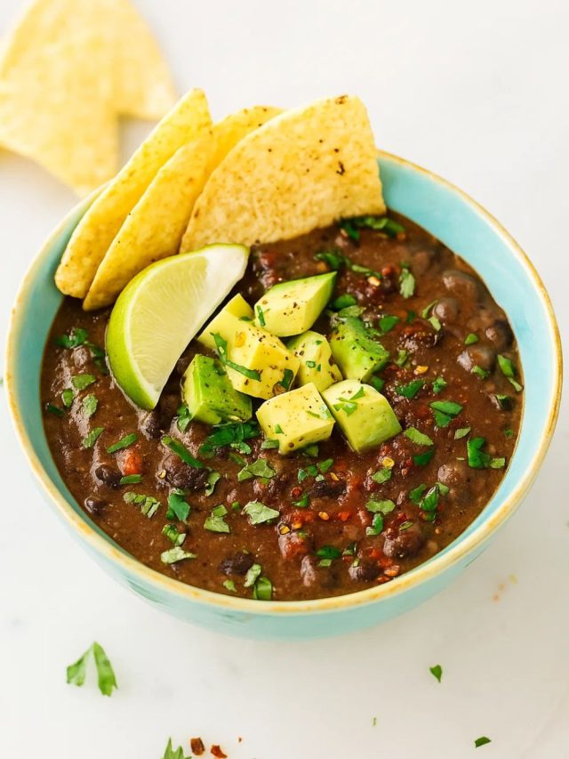 Spicy Black Bean Soup