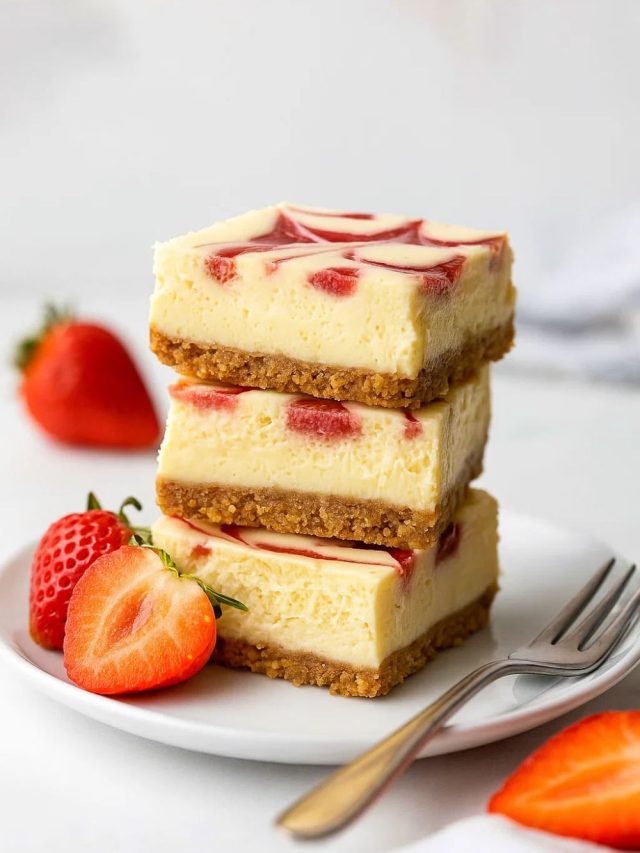 Strawberry Cheesecake Bars