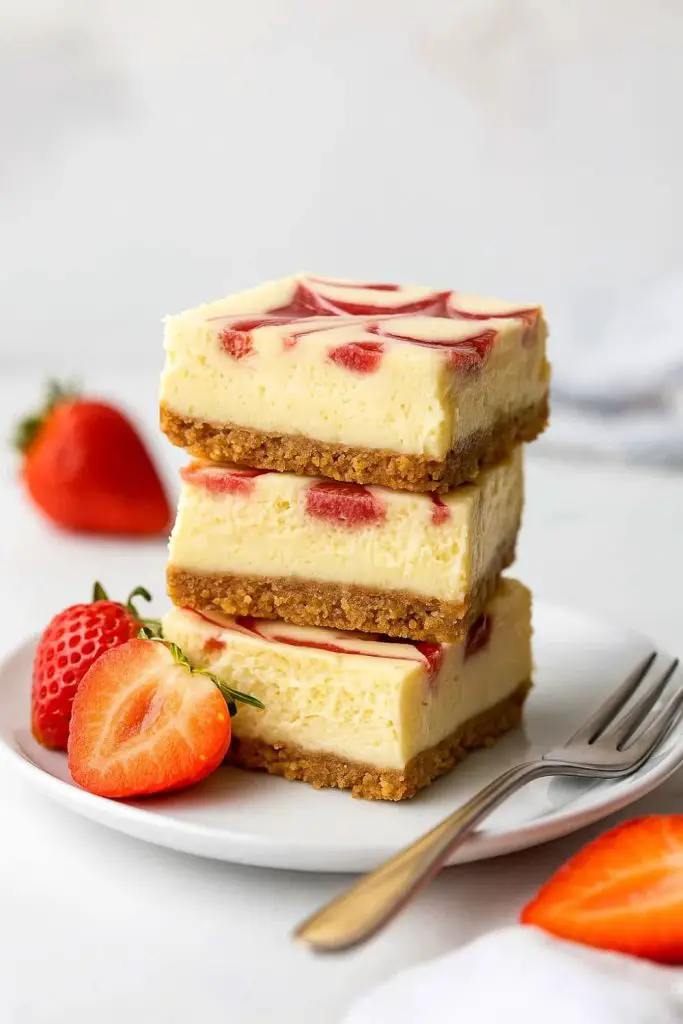 Strawberry Cheesecake Bars