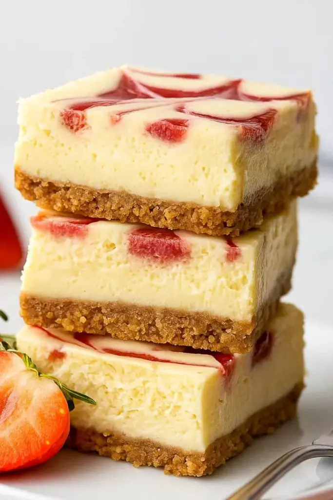 Strawberry Cheesecake Bars