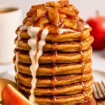 Apple Cider Donut Pancakes