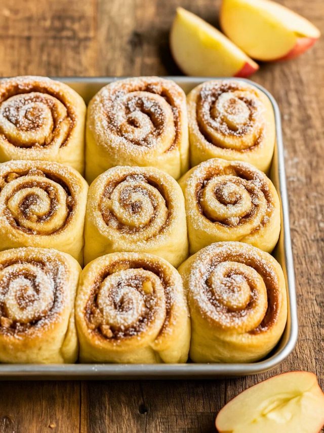 Apple Cinnamon Rolls