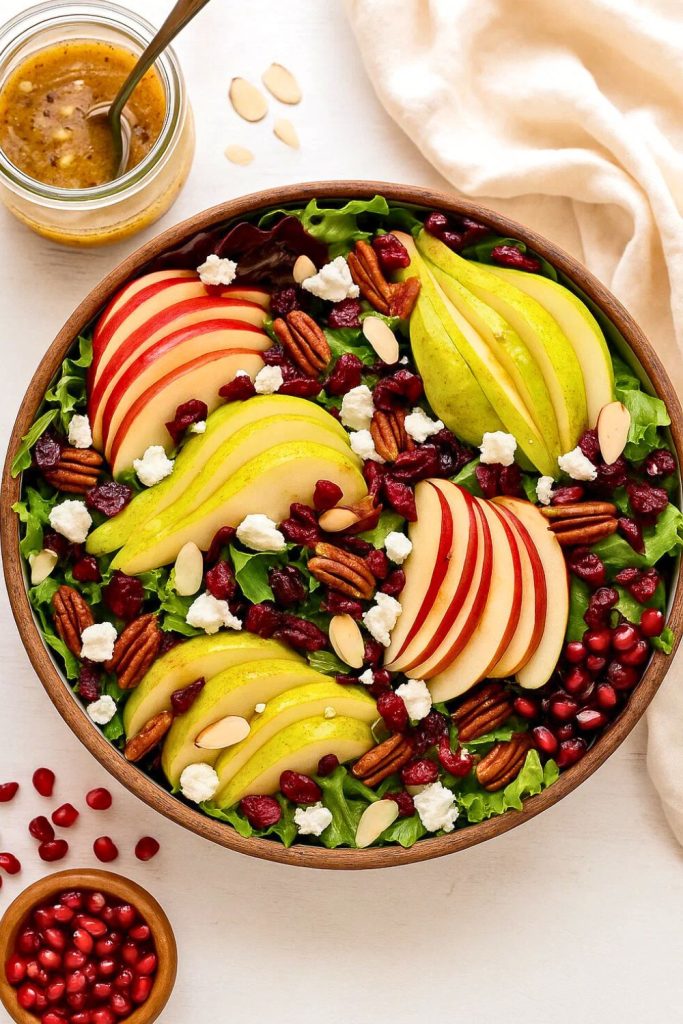 Autumn Apple and Pear Salad