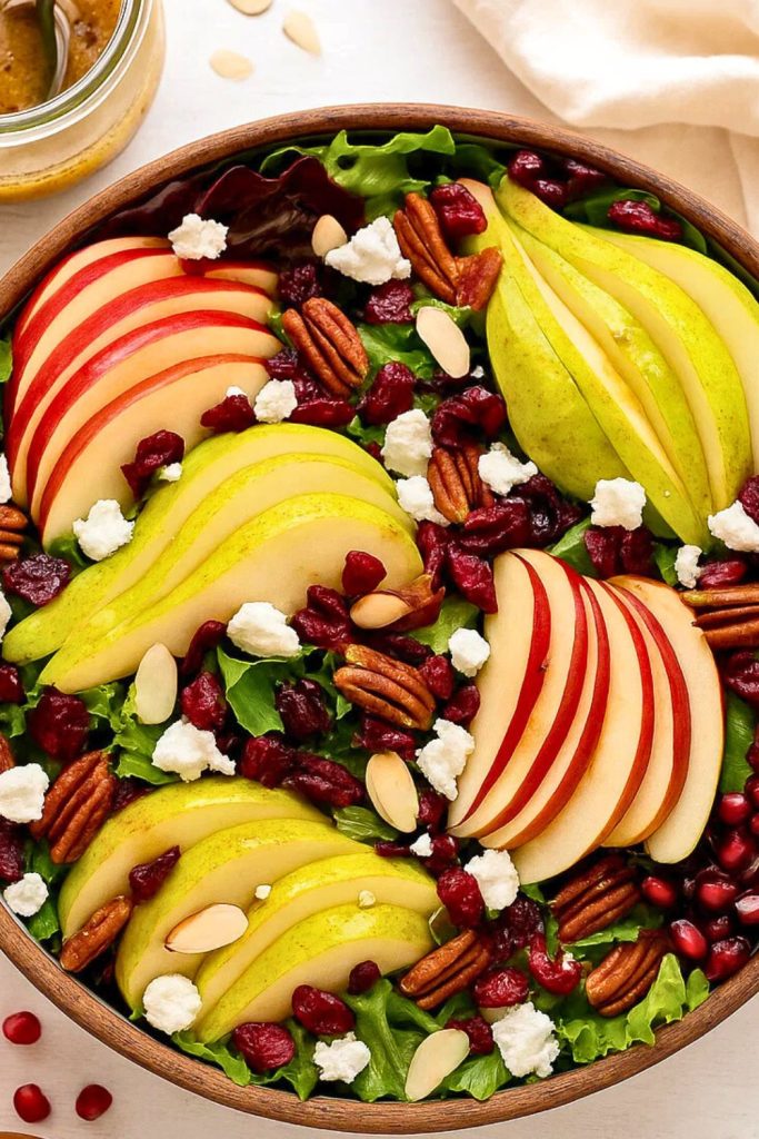 Autumn Apple and Pear Salad