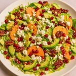 Brussel Sprout Salad with Persimmons