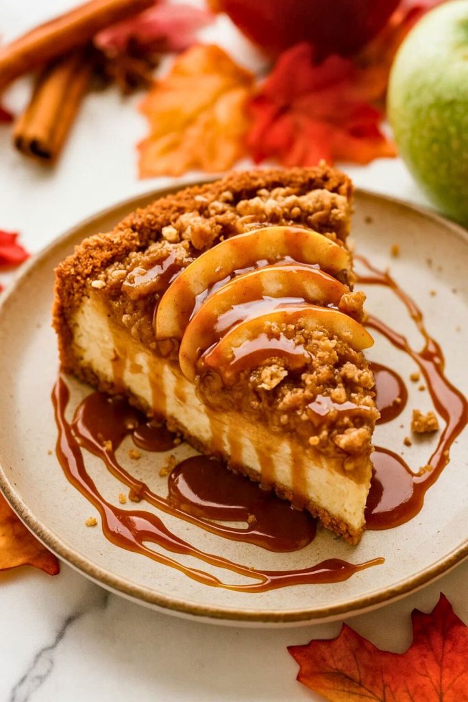 Caramel Apple Cheesecake