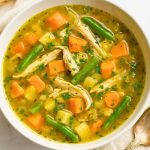 Cozy Chicken & Autumn Vegetable Soup