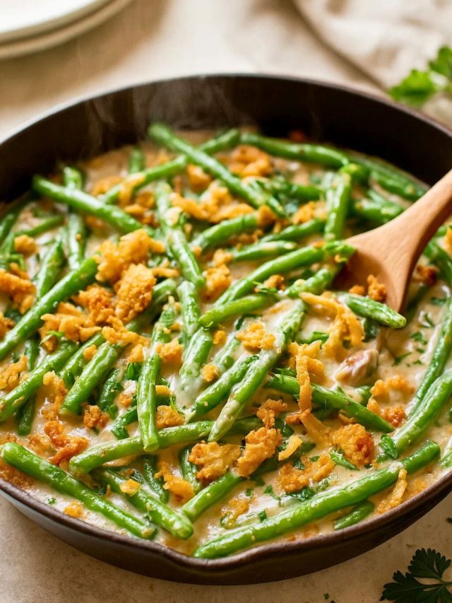 Creamy Green Bean Casserole