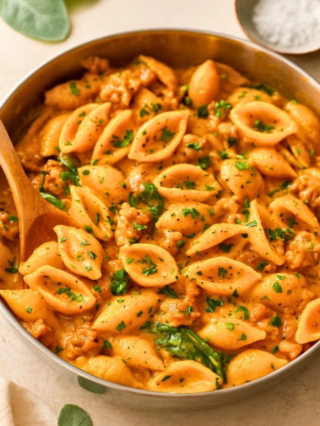 Creamy Pumpkin Pasta